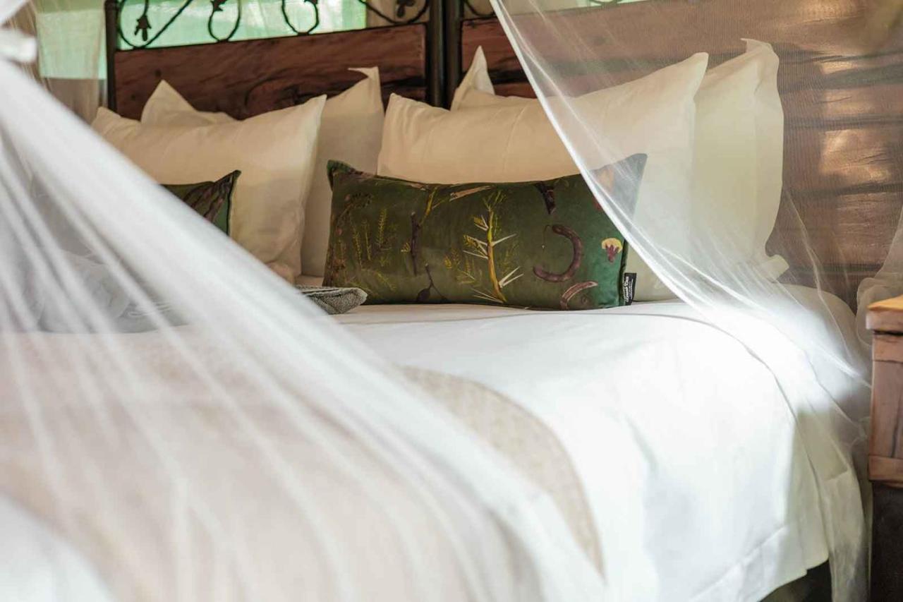 Umkumbe Bush Lodge - Luxury Tented Camp サビ・サンド動物保護区 エクステリア 写真